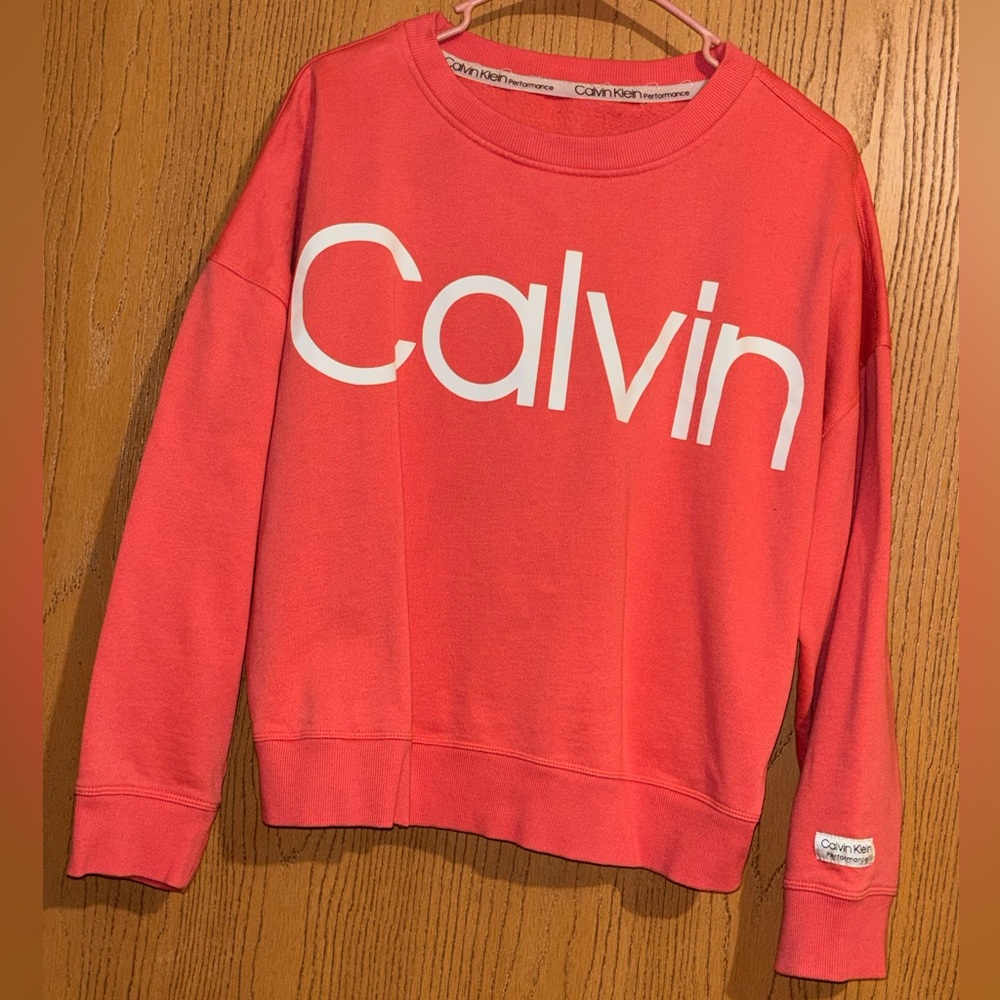 Calvin Klein Coral Performance Top